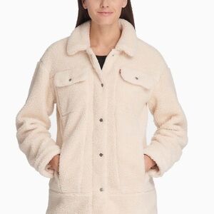 Women’s Levi’s Long Sherpa Trucker Jacket